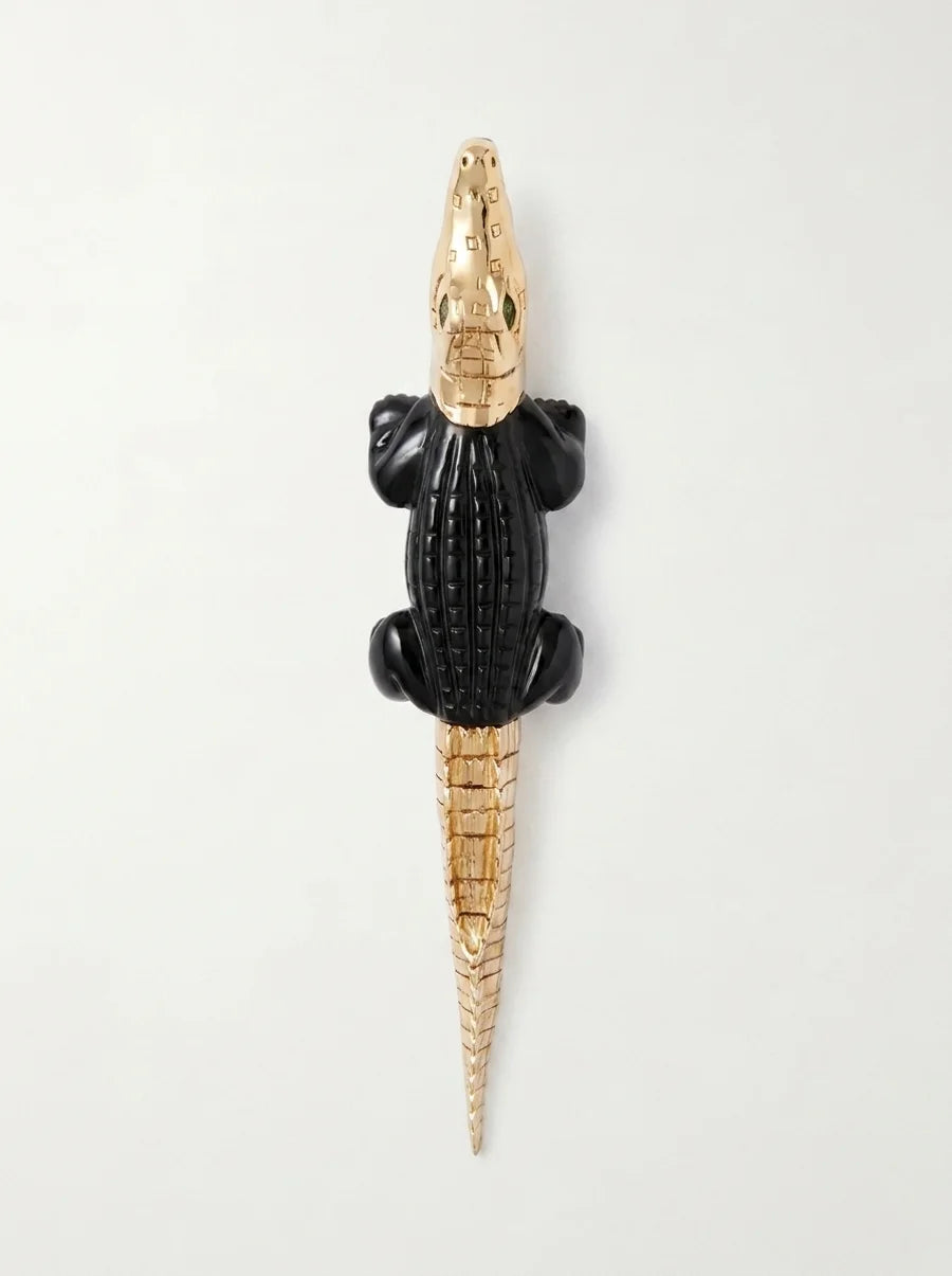 Alligator centre stone — Onyx
