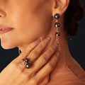The Jellyfish earrings worn